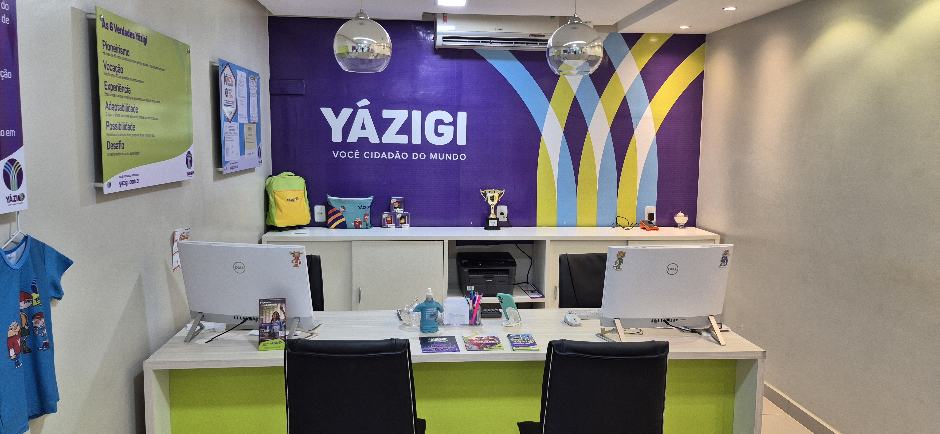 Recepção do Yázigi Macapá